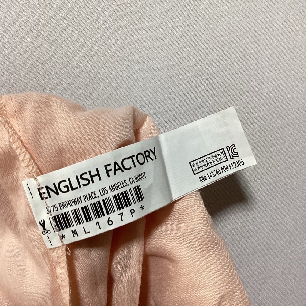 English Factory  Pink Ruffle Shorts - Picture 8 of 12